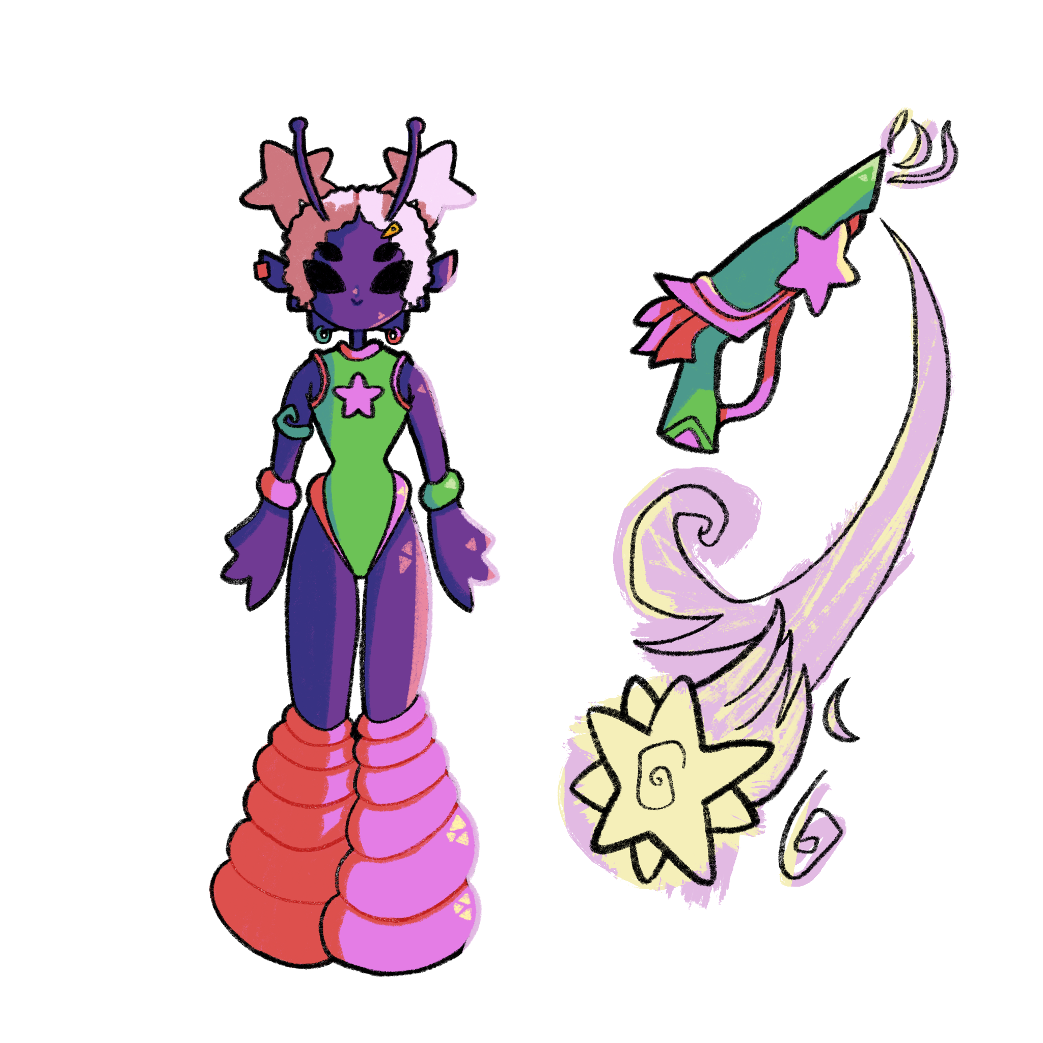 Sahra Character Design